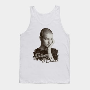 Vintage Style Sinéad O'Connor Photo Tank Top